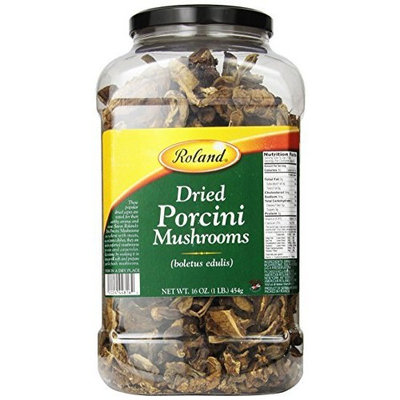 Roland Dried Porcini Mushrooms, 16-Ounce Jar