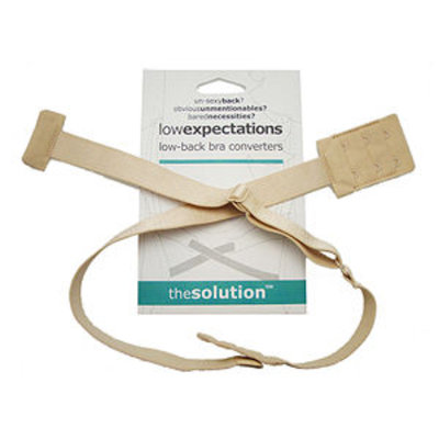 Solutions That Stick Low Expectations: Low-Back Bra Converters