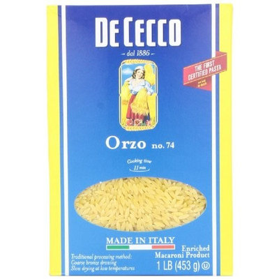 De Cecco Orzo, 16-Ounce Boxes (Pack of 10)