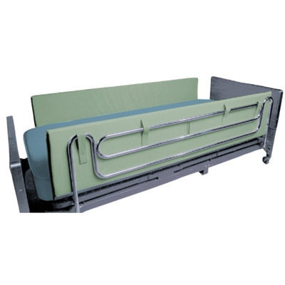 Mason Medical Foam Side Rail Bumper Pads, Green, 48 Inch, 1 ea