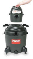 DAYTON 1VHF9 Wet/Dry Vacuum, 6.5 HP, 20 gal, 120V