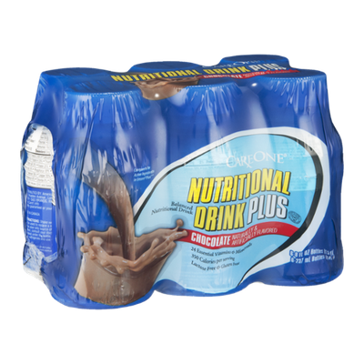 CareOne Nutritional Drink Plus Chocolate - 6 CT