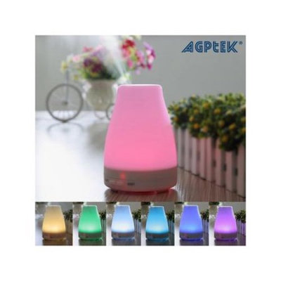 Agptek Essential Oil Diffuser Aromatherapy Diffuser Portable Ultrasonic Aroma Humidifier with Mist Mode