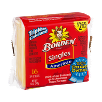 Borden Singles American Cheese