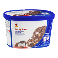 Ahold Real Premium Ice Cream Rocky Road