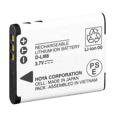Battery for Pentax DLi88 Camera Battery