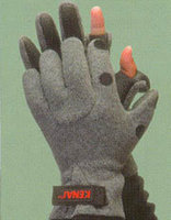 Glacier Outdoor Hybrid Angler Glove - Small Gray