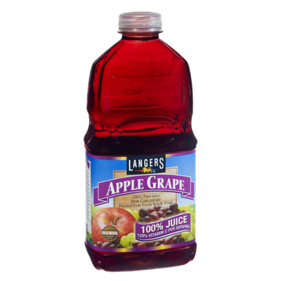 Langers Apple Grape 100% Pure Juice from Concentrate