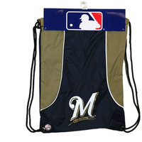 Concept One MLB Milwaukee Brewers Team Color Back Sack - School Supplies