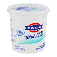 Fage Total 2% Lowfat Greek Strained Yogurt