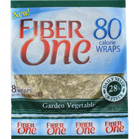 Fiber One 80 Calorie Wraps Garden Vegetable
