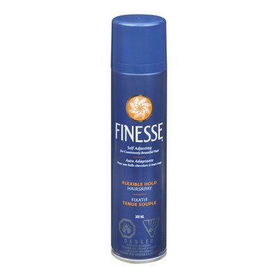 Finesse Self Adjusting Hair Spray, Flexible Hold, 300 mL