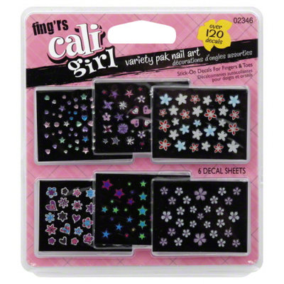Fing'rs Nail Art Variety Pak, 1 ea