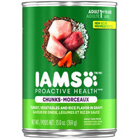 Iams™ Proactive Health™ with Turkey, Vegetables and Rice Flavor in Sauce Chunks in Gravy Dog Food