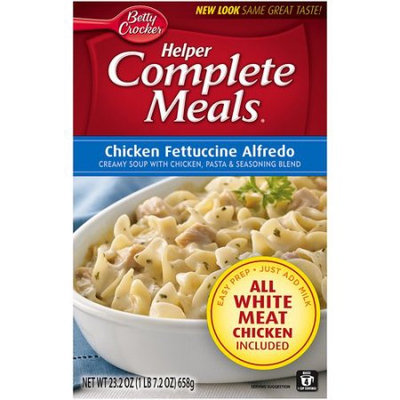 Betty Crocker™ Helper Complete Meals® Chicken Fettuccine Alfredo