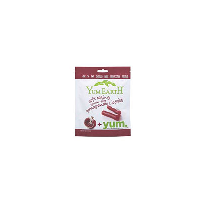 Yummy Earth YumEarth Gluten Free Licorice Pomegranate 5 oz - Vegan