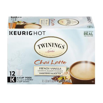 TWININGS® OF London French Vanilla Chai Latte K-Cup® Pods