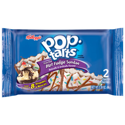 Kellogg's Pop-Tarts Frosted Hot Fudge Sundae Toaster Pastries