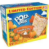 Kellogg's Pop-Tarts Frosted Pumpkin Pie Toaster Pastries