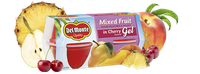 Del Monte® Mixed Fruit in Cherry Flavored Gel, Fruit Cup® Snacks