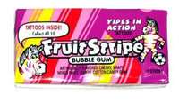 Fruit Stripe Bubble Gum