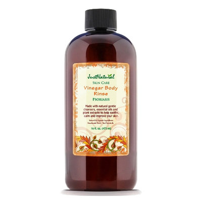 Just Natural Products Psoriasis Vinegar Body Rinse Cleanser