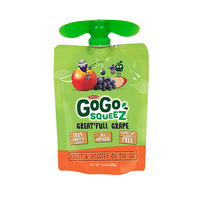 GoGo SQUEEZ GREAT'FULL GRAPE FRUIT & VEGGIES ON THE GO