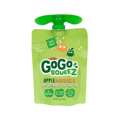GoGo SQUEEZ APPLE MANDARIN APPLESAUCE ON THE GO