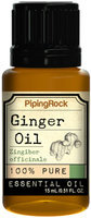 Piping Rock Ginger Root Essential Oil 1/2 oz 100% Pure Oil Therapeutic Grade