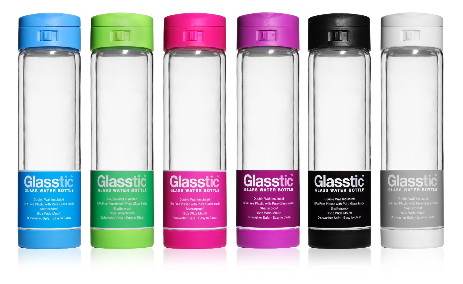 Glasstic® Water Bottles