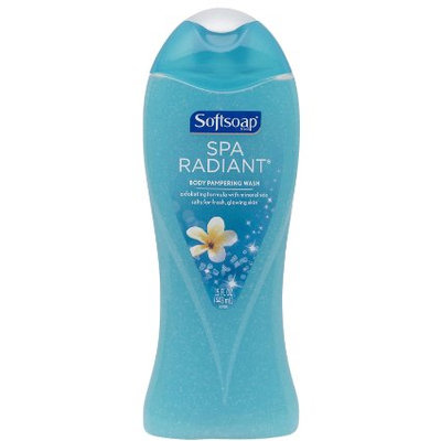 Softsoap® Spa Radiant Exfoliating with Mineral Sea Salts Body Wash