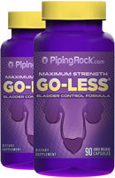 Piping Rock Go-Less Bladder Control 2 Bottles x 90 Capsules