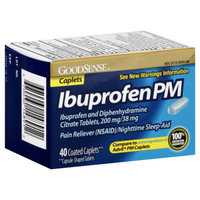 GoodSense Ibuprophen PM 200 Mg 40 Count