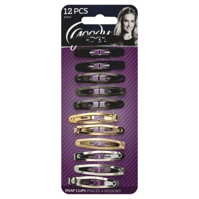 Goody Snap Clip Mttl Sml 12Pk