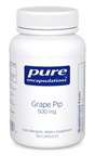 Pure Encapsulations Grape Pip 100 mg 120 vcaps