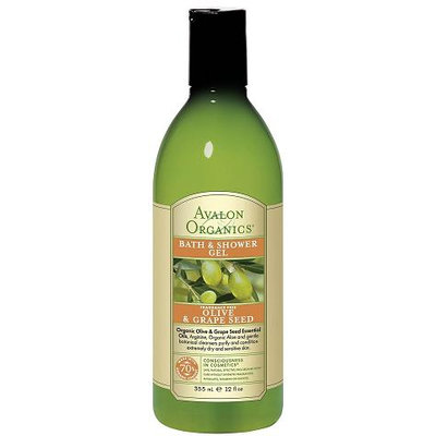 Avalon Organics Olive & Grape Seed Bath & Shower Gel