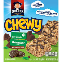 Quaker Life® Chewy Girl Scouts Granola Bars Thin Mint