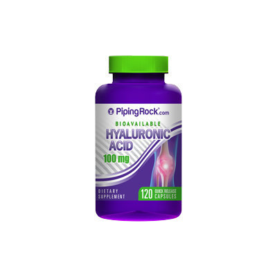 Piping Rock Hyaluronic Acid 100mg 120 Capsules