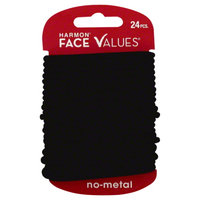 Harmon Face Values 24-Pack Elastic in Black
