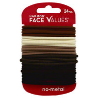 Harmon Face Values 24-Pack Elastic in Natural