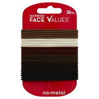 Harmon Face Values 30-Pack Thin Elastic in Natural