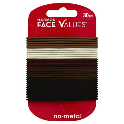 Harmon Face Values 30-Pack Thin Elastic in Natural