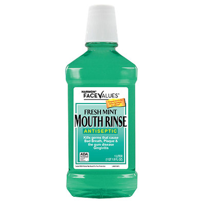 Harmon Face Values 33.8 oz Antiseptic Mouth Rinse Spray