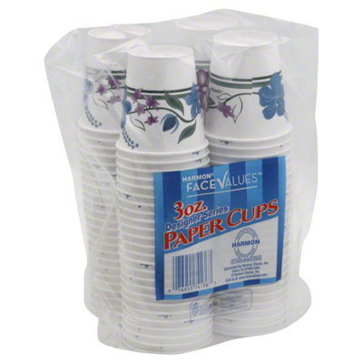Harmon Face Values: Harmon Face Values Bathroom Cups 3 oz 100 Count