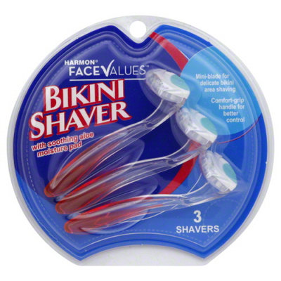 Harmon Face Values: Harmon Face Values Bikini Razor 3 Count