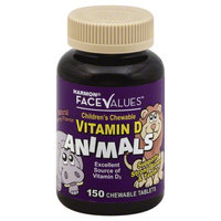 Harmon Face Values: Harmon Face Values Children Chewable D Berry 400iu 150 Count