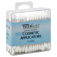 Harmon Face Values: Harmon Face Values Cosmetic Applicators 75 Count