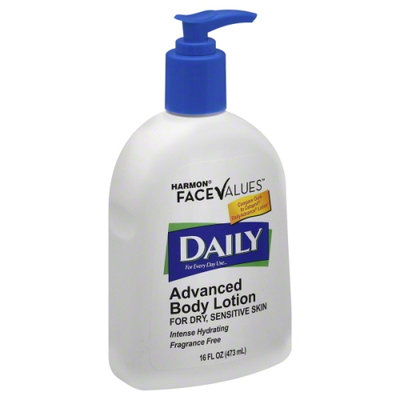 Harmon Face Values Daily Advanced Body Lotion 16oz