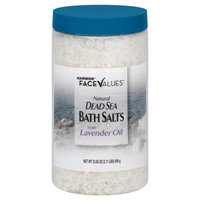 Harmon Face Values Dead Sea Bath Salts Lavender 33.8 oz