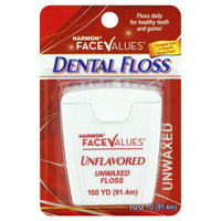 Harmon Face Values: Harmon Face Values Dental Floss Unwaxed 100 Yards